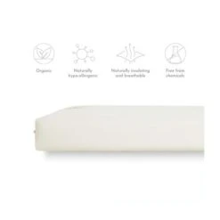 The Little Green Sheep Organic Cot Mattress 60x120cm - Natural 8 The Little Green Sheep Organic Cot Mattress 60x120cm - Natural -Baby Products Store 2184 main