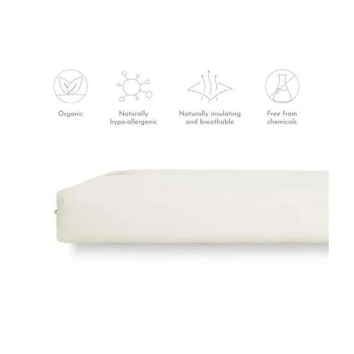 The Little Green Sheep Organic Cot Mattress 60x120cm - Natural 4 The Little Green Sheep Organic Cot Mattress 60x120cm - Natural - Image 2