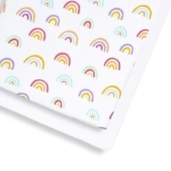 Snuz Cot & Cot Bed 2 Pack Fitted Sheet - Colour Rainbow