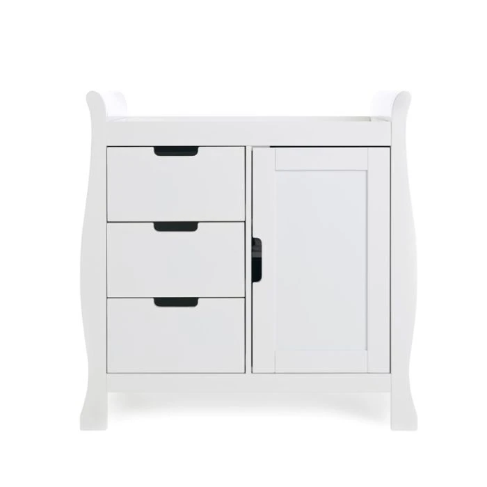 Obaby Stamford Classic 3 Piece Room Set - White 6 Obaby Stamford Classic 3 Piece Room Set - White - Image 4
