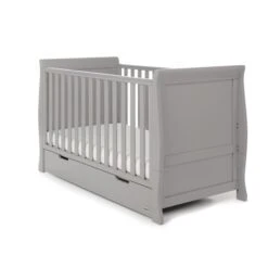 Obaby Stamford Classic Sleigh 3 Piece Room Set - Warm Grey 12 Obaby Stamford Classic Sleigh 3 Piece Room Set - Warm Grey -Baby Products Store 21ob2512d5 02b 1