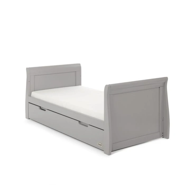 Obaby Stamford Classic Sleigh 3 Piece Room Set - Warm Grey 5 Obaby Stamford Classic Sleigh 3 Piece Room Set - Warm Grey - Image 3