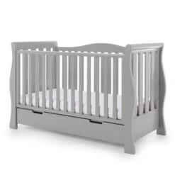 Obaby Stamford Classic Sleigh 7 Piece Room Set - Warm Grey 18 Obaby Stamford Classic Sleigh 7 Piece Room Set - Warm Grey -Baby Products Store 21ob2612 01b