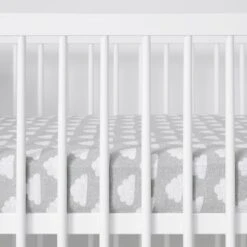 Snuz Cot & Cot Bed 2 Pack Fitted Sheet - Cloud Nine -Baby Products Store 2206 zoom