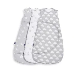 SnuzPouch Sleeping Bag 1.0 Tog (0-6M) - White Stars 12 SnuzPouch Sleeping Bag 1.0 Tog (0-6M) - White Stars -Baby Products Store 2246 zoom 1