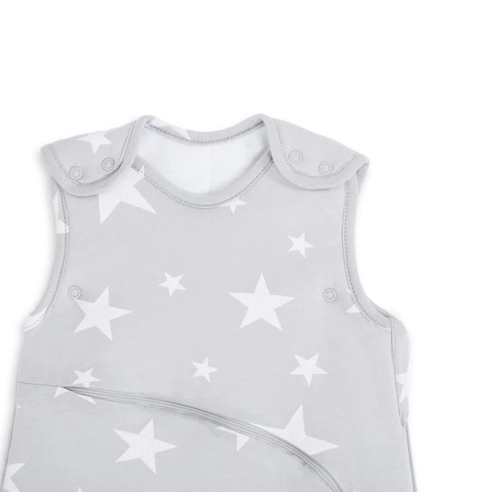 SnuzPouch Sleeping Bag 1.0 Tog (0-6M) - White Stars 6 SnuzPouch Sleeping Bag 1.0 Tog (0-6M) - White Stars - Image 4
