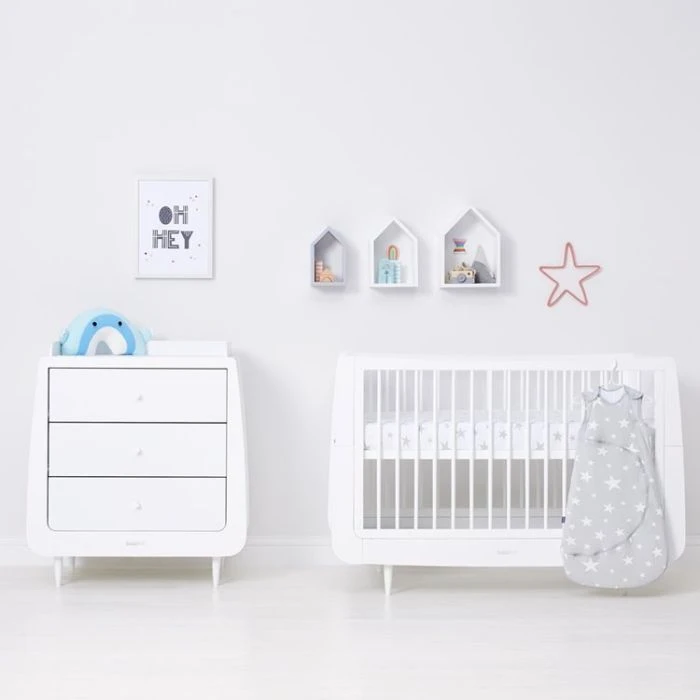 SnuzPouch Sleeping Bag 1.0 Tog (0-6M) - White Stars 8 SnuzPouch Sleeping Bag 1.0 Tog (0-6M) - White Stars - Image 6