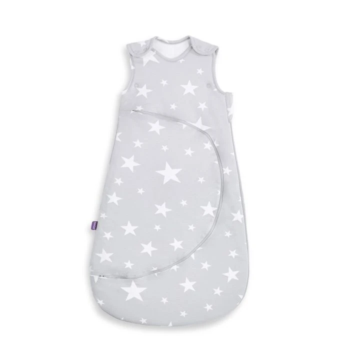 SnuzPouch Sleeping Bag 1.0 Tog (0-6M) - White Stars 3 SnuzPouch Sleeping Bag 1.0 Tog (0-6M) - White Stars