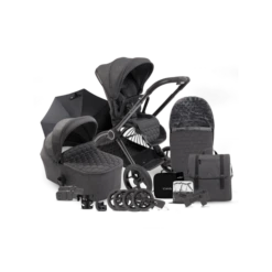 ICandy Core Pushchair And Carrycot Complete Bundle - Dark Grey