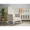 Obaby High Back Rocking Chair - White With Oatmeal Cushion -Baby Products Store 22ob2403 04 scaled 1