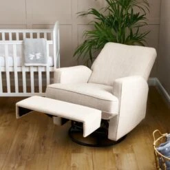 Obaby Madison Swivel Glider Recliner Chair - Oatmeal 5 Obaby Madison Swivel Glider Recliner Chair - Oatmeal -Baby Products Store 22ob3603 11