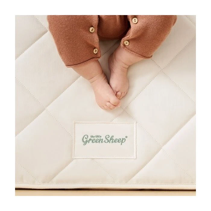 The Little Green Sheep Natural Sprung Cot Mattress 60x120cm - Natural 10 The Little Green Sheep Natural Sprung Cot Mattress 60x120cm - Natural - Image 8