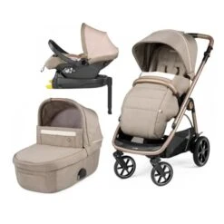 Peg Perego Veloce 3-in-1 I-Size Travel System Bundle - Mon Amour