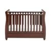 Babymore Eva Sleigh Dropside Cot Bed With Drawer - Brown 2 Babymore Eva Sleigh Dropside Cot Bed With Drawer - Brown -Baby Products Store 2620104 3 scaled 800x619 1