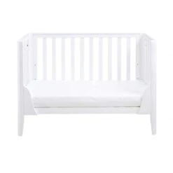 Babymore Iris Cot Bed - White -Baby Products Store 2620202 3 scaled 800x619 1
