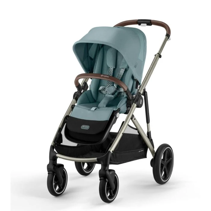 Cybex Gazelle S Lux Pushchair 9 Piece Bundle - Sky Blue (Taupe Frame) 4 Cybex Gazelle S Lux Pushchair 9 Piece Bundle - Sky Blue (Taupe Frame) - Image 2