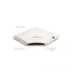 The Little Green Sheep Natural Crib Mattress To Fit Bedside Bay Crib 42x81cm - Natural 7 The Little Green Sheep Natural Crib Mattress To Fit Bedside Bay Crib 42x81cm - Natural -Baby Products Store 2657 main