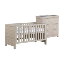 Babymore Luno 2 Piece Room Set - Oak