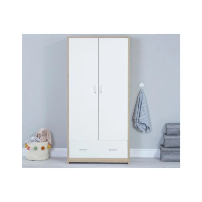 Babymore Veni 3 Piece Room Set - White Oak 8 Babymore Veni 3 Piece Room Set - White Oak - Image 6