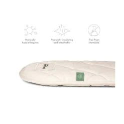 The Little Green Sheep Natural Moses Basket Mattress To Fit Kinder Valley - Natural -Baby Products Store 2870 main