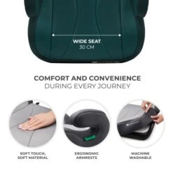 Kinderkraft I-BOOST I-SIZE Booster Car Seat - GREEN 11 Kinderkraft I-BOOST I-SIZE Booster Car Seat - GREEN -Baby Products Store 3 i boost green 5902533924820 en