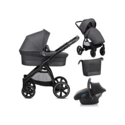 Noordi Sole Go 3in1 Travel System - Black