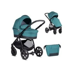 Noordi Sole Go 2in1 Pram - Teal