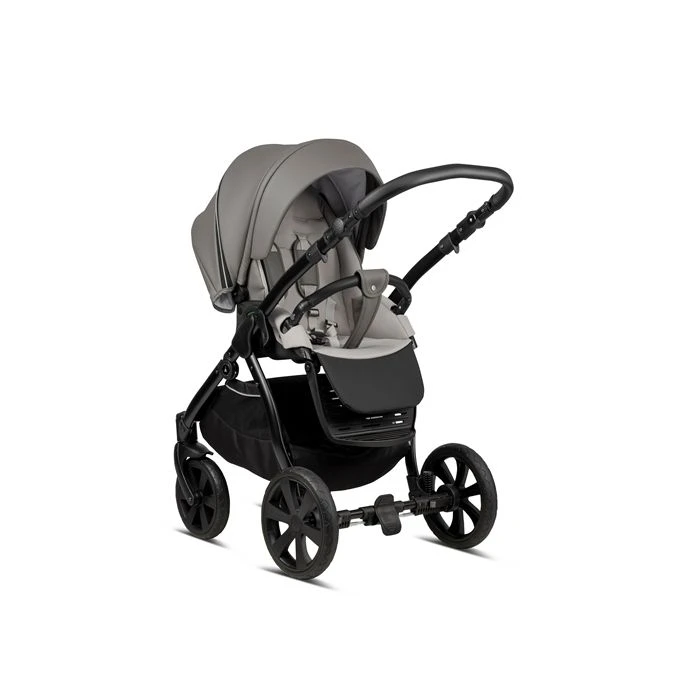 Noordi Fjordi Leather 2in1 Pram - Graphite 8 Noordi Fjordi Leather 2in1 Pram - Graphite - Image 6