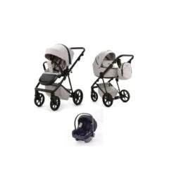 Mee-go Milano EVO 3 In 1 Travel System- Biscuit