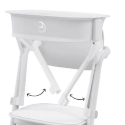 Cybex LEMO Learning Tower - All White 9 Cybex LEMO Learning Tower - All White -Baby Products Store 3 cybex lemo learning tower set all white 3 56225