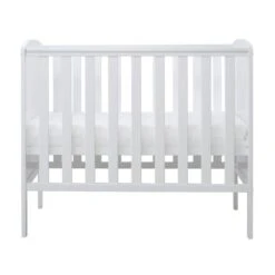Ickle Bubba Coleby Space Saver Cot And Fibre Mattress - White -Baby Products Store 41 001 000 801 03