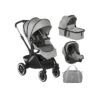 Jané Jane Crosslight + Micro Pro + Koos ISize R1 Travel System - Dim Grey -Baby Products Store 4120