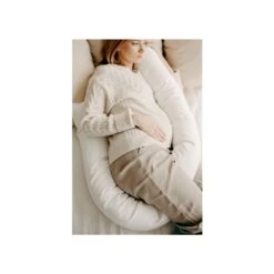 Noordi 2in1 Deluxe Baby Nest + Maternity Pillow - White -Baby Products Store 4126 2