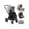 Jané Jane Muum Pro + Micro Pro + Koos ISize R1 Travel System - Dim Grey -Baby Products Store 4146
