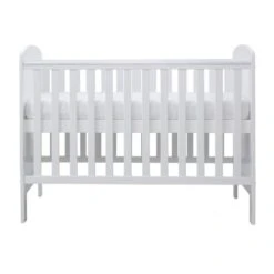 Ickle Bubba Coleby Mini Cot Bed And Fibre Mattress - White -Baby Products Store 43 001 c2b 801 04