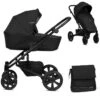 Noordi Aqua 2in1 Pram - Black 2 Noordi Aqua 2in1 Pram - Black -Baby Products Store 4318 45