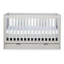Ickle Bubba Pembrey Cot Bed And Under Drawer - Ash Grey -Baby Products Store 44 006 dra 832 04