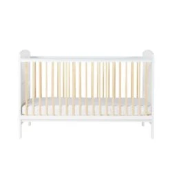Ickle Bubba Coleby Classic Cot Bed & Fibre Mattress - Scandi White 14 Ickle Bubba Coleby Classic Cot Bed & Fibre Mattress - Scandi White -Baby Products Store 44 007 000 815 05