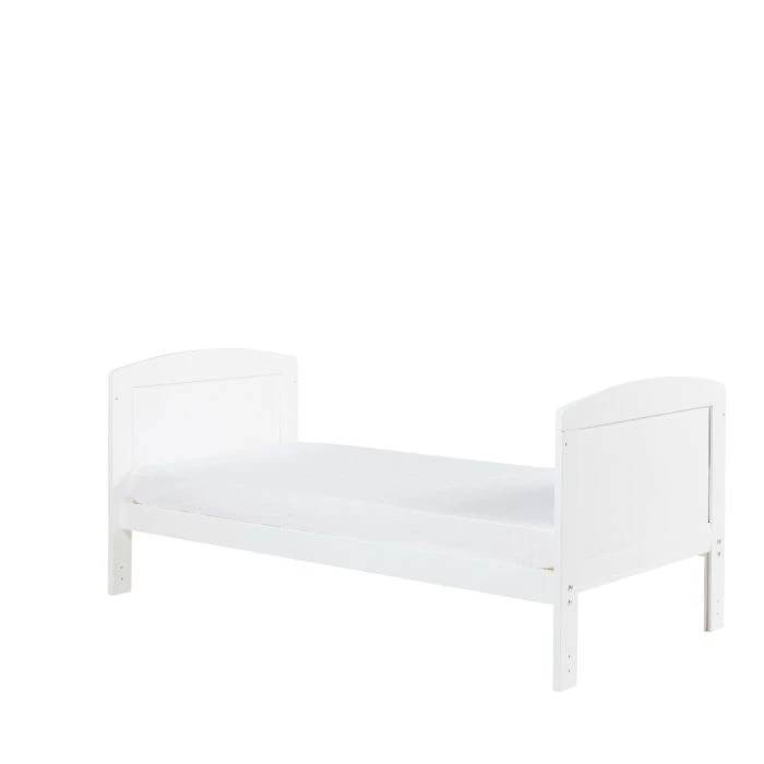 Ickle Bubba Coleby Classic Cot Bed & Fibre Mattress - Scandi White 10 Ickle Bubba Coleby Classic Cot Bed & Fibre Mattress - Scandi White - Image 8