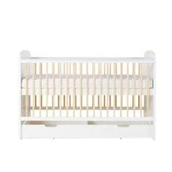 Ickle Bubba Coleby Classic Cot Bed & Under Drawer - Scandi White -Baby Products Store 44 007 dra 815 04