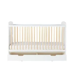 Ickle Bubba Coleby Classic Cot Bed & Under Drawer - Scandi White -Baby Products Store 44 007 dra 815 06