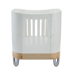 Gaia Baby Serena Cot Bed + Mini Cot - White/Natural -Baby Products Store 46.gs1 wn 4