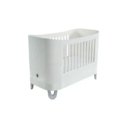 Gaia Baby Serena Cot Bed + Mini Cot & Dresser Set - White -Baby Products Store 46.gs3 w 2 4 3