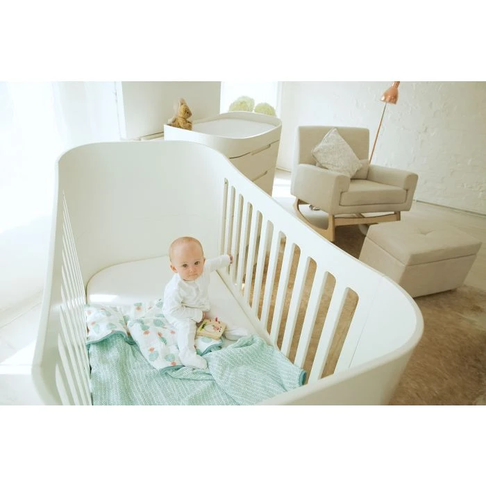 Gaia Baby Serena Cot Bed - White 9 Gaia Baby Serena Cot Bed - White - Image 7
