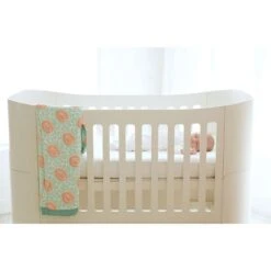 Gaia Baby Serena Cot Bed + Mini Cot & Dresser Set - White -Baby Products Store 46.gs3 w 7 4 3