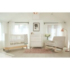 Gaia Baby Serena Cot Bed - White/Natural -Baby Products Store 46.gs3 wn 5