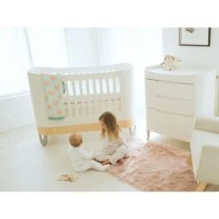 Gaia Baby Serena Cot Bed - White/Natural -Baby Products Store 46.gs3 wn 6