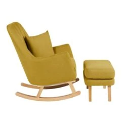 Ickle Bubba Eden Deluxe Nursery Chair And Stool - Ochre 8 Ickle Bubba Eden Deluxe Nursery Chair And Stool - Ochre -Baby Products Store 48 008 000 845 03