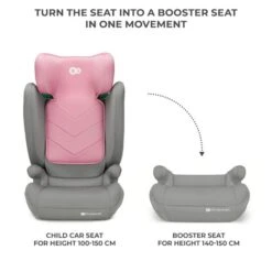 Kinderkraft I-SPARK I-Size Car Seat (100-150cm) - Pink -Baby Products Store 5 i spark i size pink 5902533924974 en