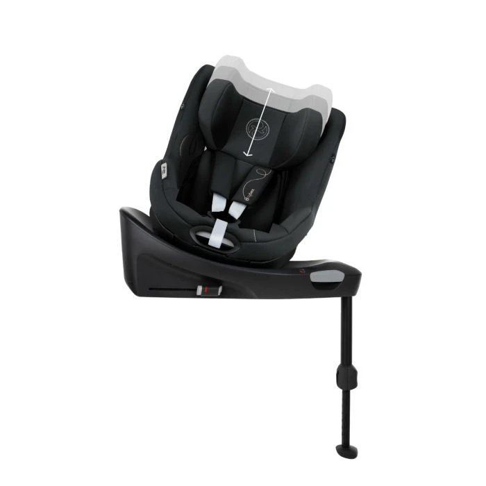 Cybex Sirona Gi I-Size Car Seat - Moon Black 7 Cybex Sirona Gi I-Size Car Seat - Moon Black - Image 5